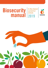 Summerfruit NZ Biosecurity Manual Cover image
