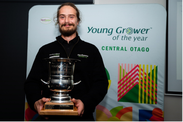 Congratulations to Gregoire Greg Durand Central Otago Young Grower of the Year